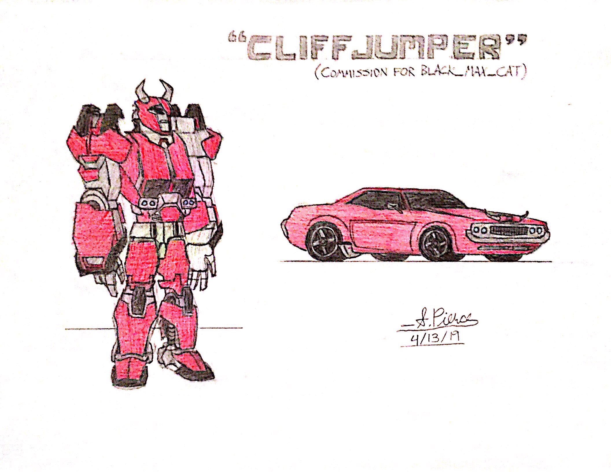 Cliffjumper Comm. for Black_Max_Cat